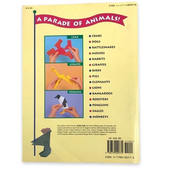 **Book** Animal Orgami by Yoshio Sato - Picture 2 of 7